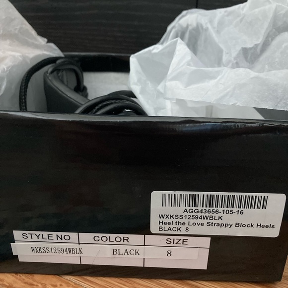 Nasty Gal Heel the Love Strappy Block Heel - Picture 4 of 4